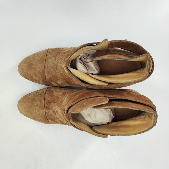 Rag & Bone Women's Harrow Ankle Brown Suede Boots Size 8.5 - Picture 4 of 8